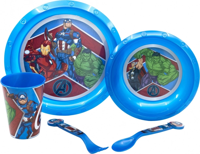 STOR Kinderdinerset 5v1 Avengers