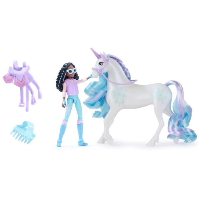 Unicorn Academy figuren 11 cm Layla en Glacier
