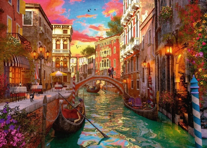 Ravensburger puzzel Romantisch Venetië 1000 stukjes