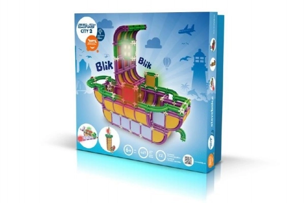 Bouwpakket SEVA City – Schip met lichten
