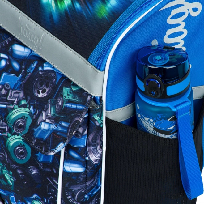 BAAGL 3 DELIGE SET Zippy Raceauto: boekentas, etui, zak