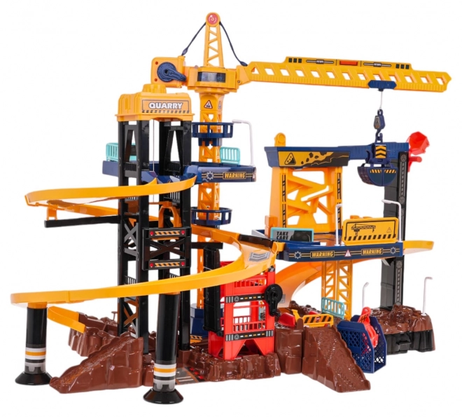 Interactieve garage met speelonderdelen en accessoires