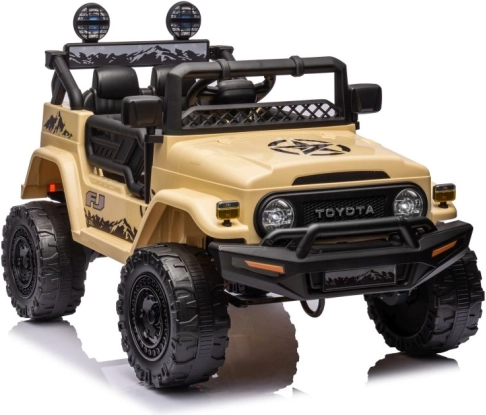 Elektrische speelgoedauto TOYOTA FJ 4x4 khaki