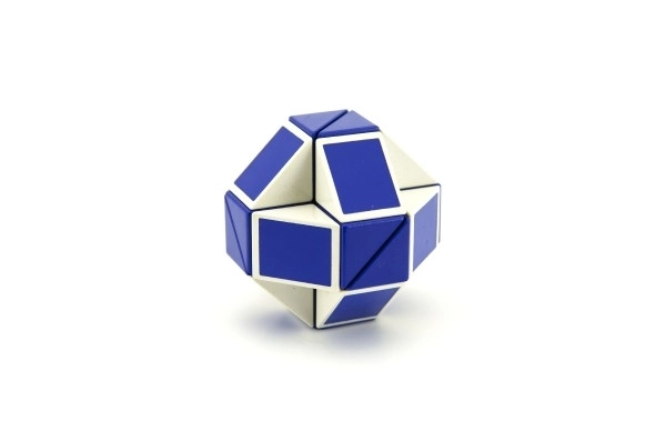 Magische slang Rubik's twist kleurrijk 26 cm