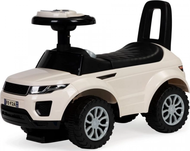 ECOTOYS Loopauto met melodieën wit
