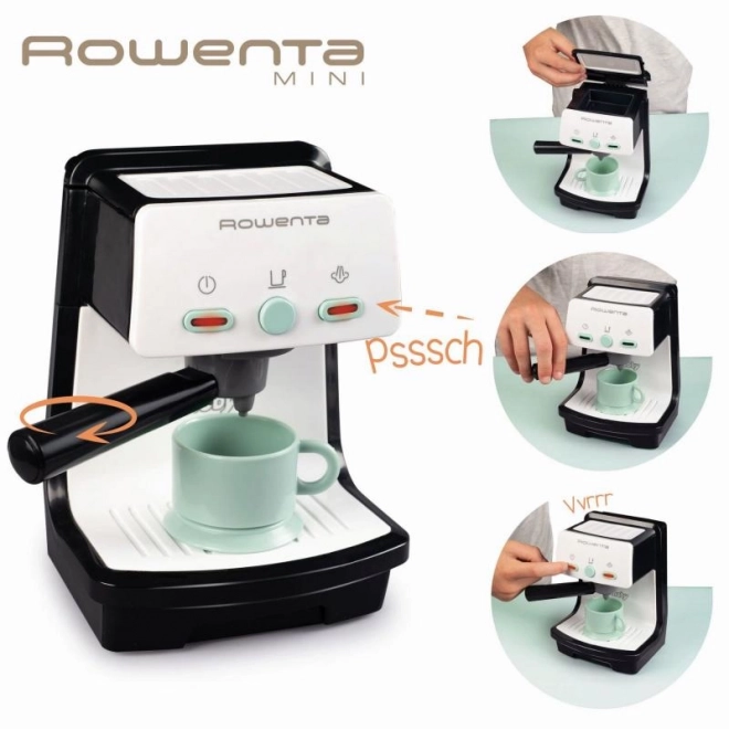 Espresso Rowenta, op batterijen