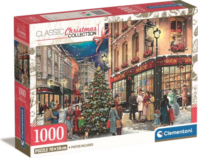 Puzzel Kerstwandeling 1000 stukjes Clementoni