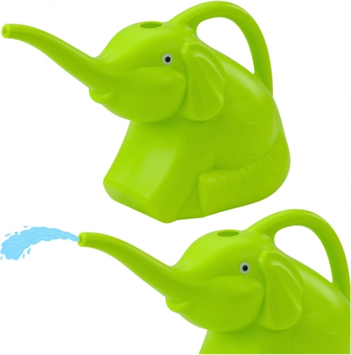 Kinder Gieter van Plastic Olifant Groen