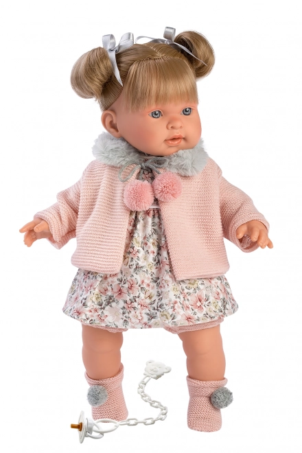 Realistische pratende pop Llorens Alexandra 42 cm