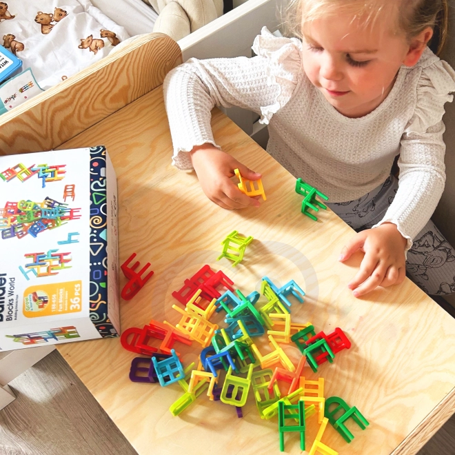 Behendigheidsspel Balancerende Stoelen 36 stuks