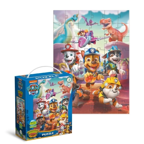 Puzzel PAW Patrol Dinosaurusredding