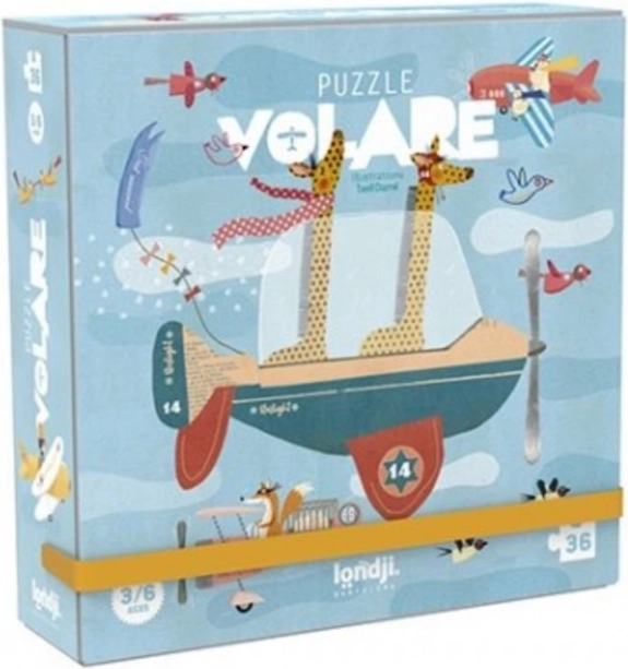 Puzzel Vliegen 36 stuks