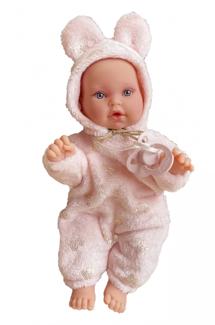 Antonio Juan 1136 KIKA - realistische baby pop met speciale bewegingsfunctie en zacht stoffen lichaam - 27 cm