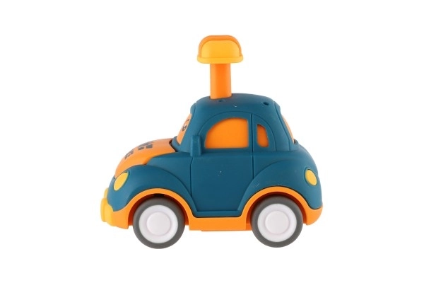 Plastic opwindautootje 9 cm - 4 soorten