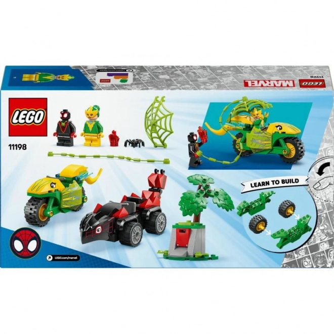 LEGO SPIDEY en zijn geweldige vrienden: dino-achtervolging van Spin en Electro (4+, 124 onderdelen)
