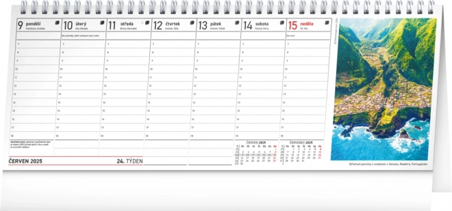 Bureaukalender Belastingplanner met Foto's 2025