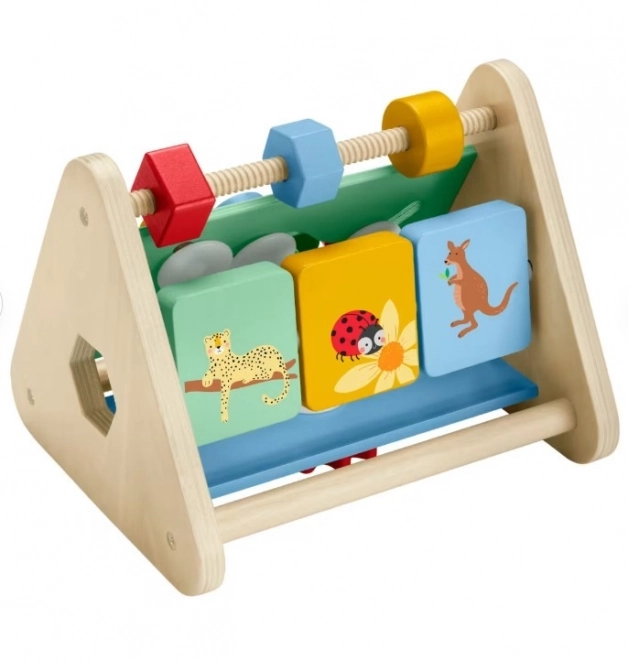 Houten actieve driehoek Fisher-Price