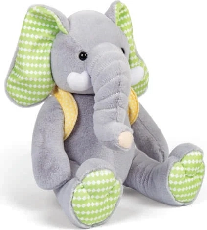 Pluchen olifant met rugzakje 26 cm BIGJIGS TOYS