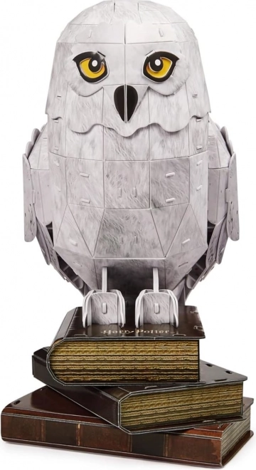 Detailrijk model van de uil Hedwig