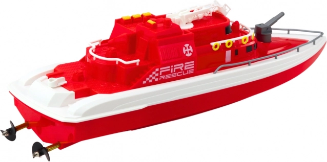 Rode op afstand bestuurbare reddingsmotorboot 1:28