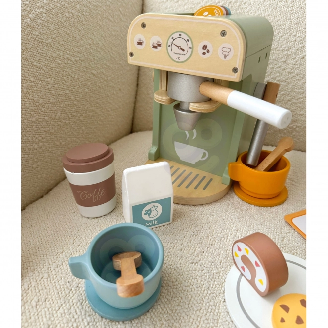 Woopie Green Houten Koffiehuis