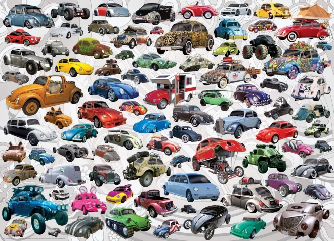 Puzzel EUROGRAPHICS Wat is jouw kever? – 1000 stukjes