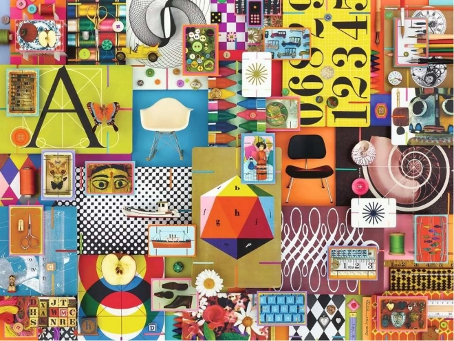 Ravensburger puzzel Eames House of Cards 1500 stukjes
