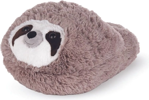Cozy Noxxiez luiaard – verwarmende pluchen slof