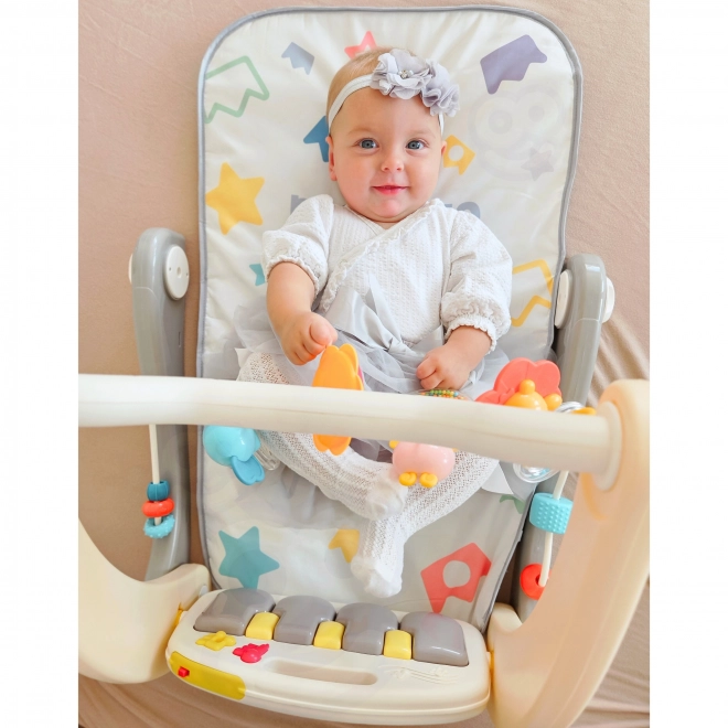 Educatieve speelleermat en loopstoeltje Woopie Baby 2-in-1