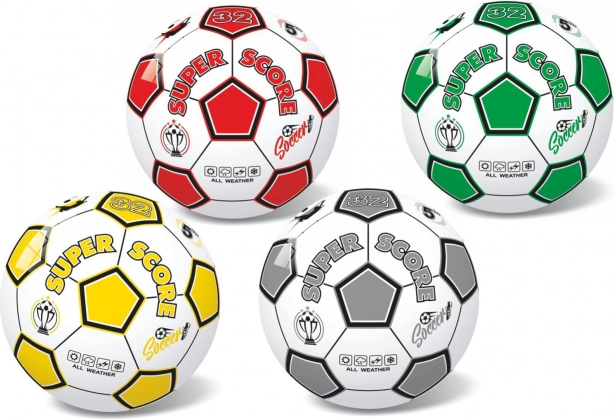 voetbal 23 cm voor elk weertype, 4 kleuren