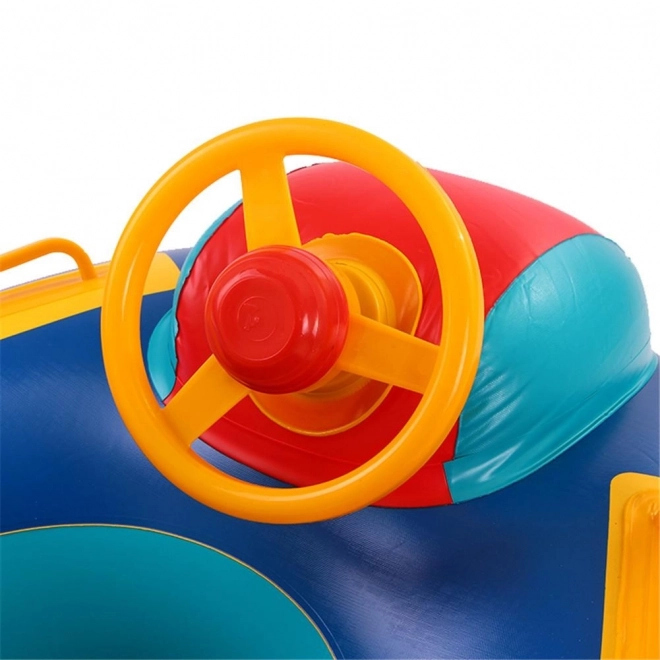 Opblaasbare zwemring voor kinderen met stuur en zitje