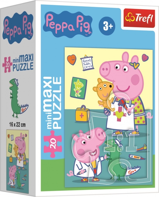 TREFL Puzzel Peppa Big: Gezondheidscontrole 20 stukjes