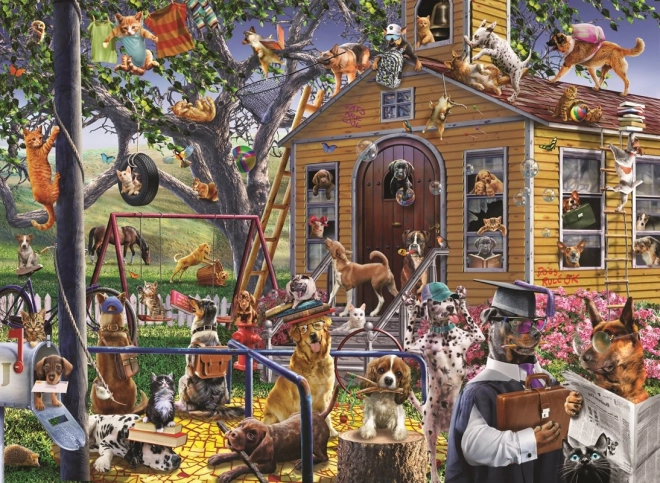 Puzzle ANATOLIAN Stoute honden 1000 stukjes