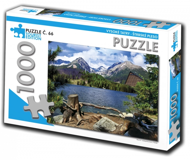 TOERISTISCHE EDITIE Puzzel Hoge Tatra, Štrbské Pleso 1000 stukjes (nr.66)