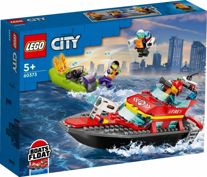 LEGO® Stad 60373 Brandweerreddingsboot en Reddingsboot