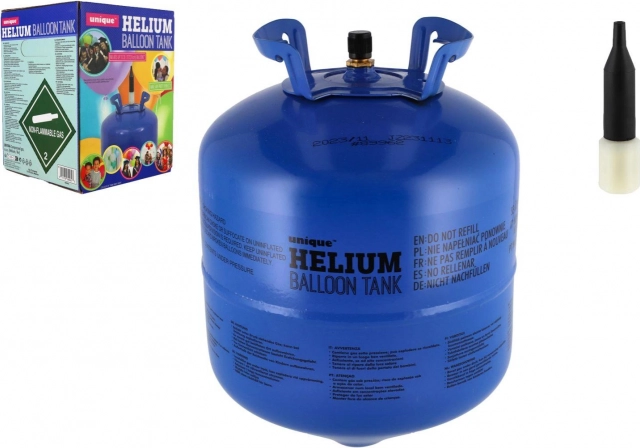 Helium voor 20 ballonnen in doos 26 × 20 cm