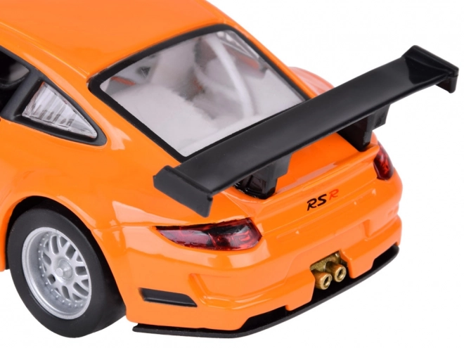 Metalen model Porsche 911 GT3 RSR 1:32 met licht en geluid