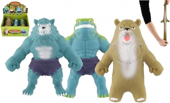 Rekbare antistress-monster gevuld met zand