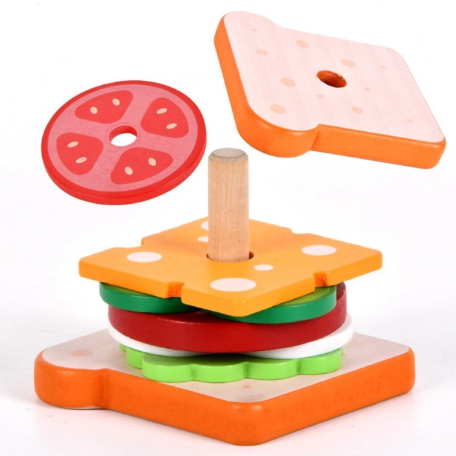Houten kaarten voor sandwiches 8 El Receptenkaarten 10 stuks