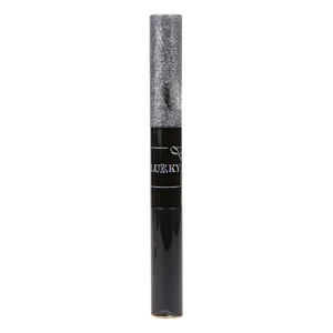 Lukky 2-in-1 mascara en glitter voor wimpers, zwart