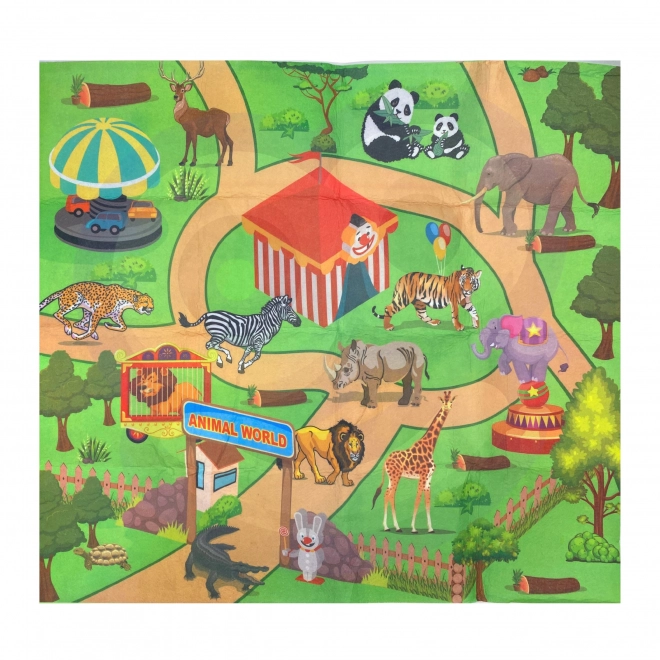 Safari figuren en speelmat Woopie