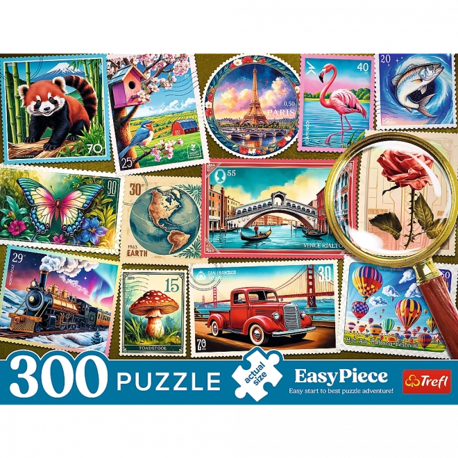 Puzzel Postzegels - 300 Stukjes Trefl