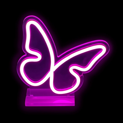 Led neon lampje vlinder 2Kids Toys