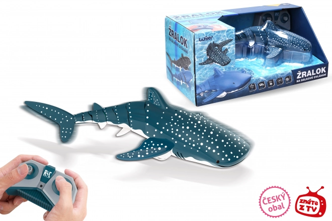 RC Haai voor in het water 35 cm - Tsjechische verpakking
