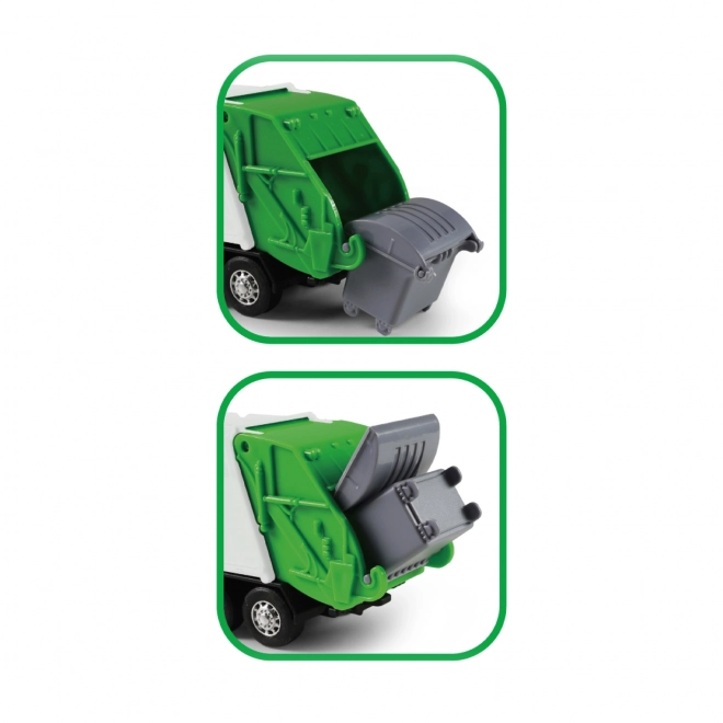 Vuilniswagen met OZO-logo