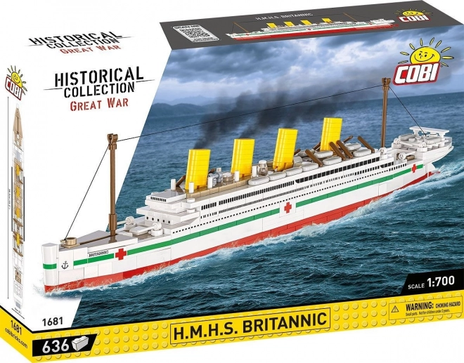 Model boot H.M.H.S. Britannic 1:700