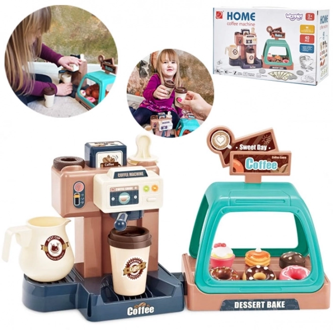 Leuke koffiemachine voor kinderen met accessoires WOOPIE