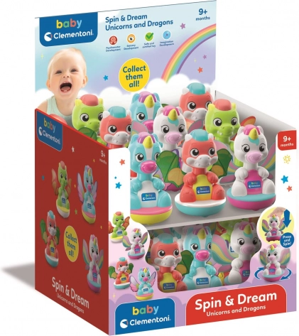 Interactieve magische diertjes BABY CLEMENTONI – draak en eenhoorn