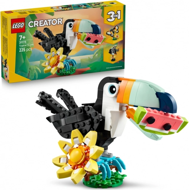 Lego Creator 3-in-1: tropische toekan