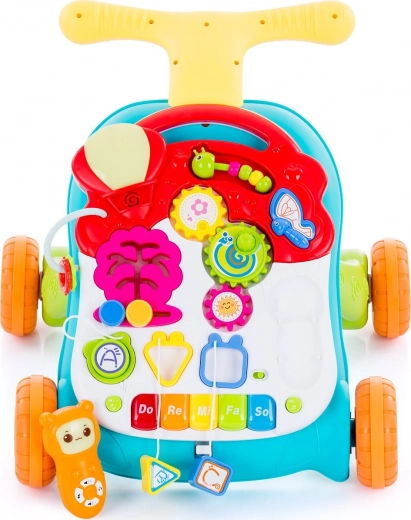 2-in-1: looptrainer en speeltafel